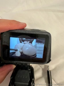 A little teaser for you the fuck machine and my ass had some fun