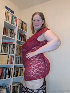 A lot of curves squished into lingerie