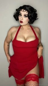 Betty boop showing you her betty boobs on carlasophie