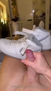 Jerked off and came on my air force yesterday after coming home from