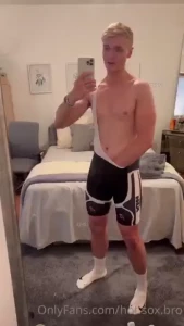Mountainbike gear cum video watch me get all horny in my mtb gear amp