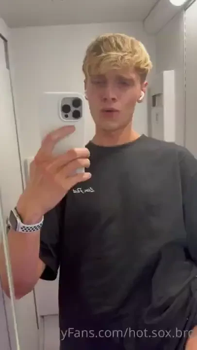 So i had to release pressure off my balls on the plane 