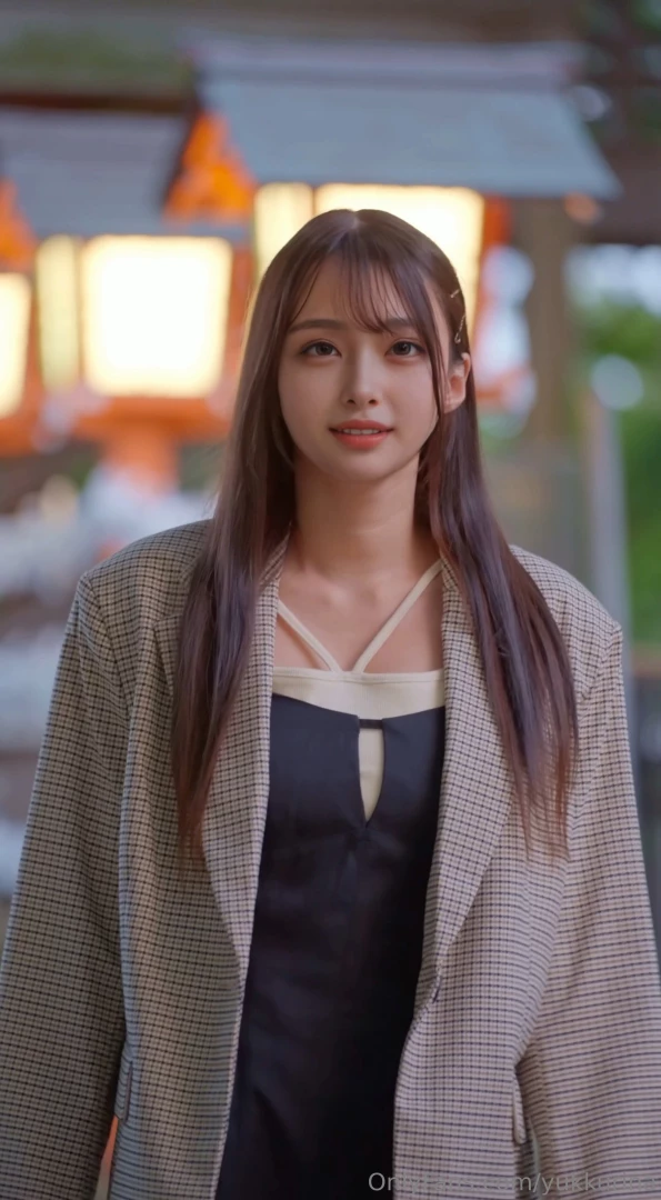 In a japanese temple 