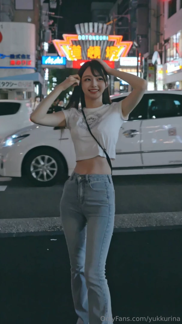 When i was in osaka last month 