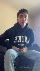 6min long video of me taking off my clothes and playing with my cock