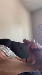 Morning cumshot part 4