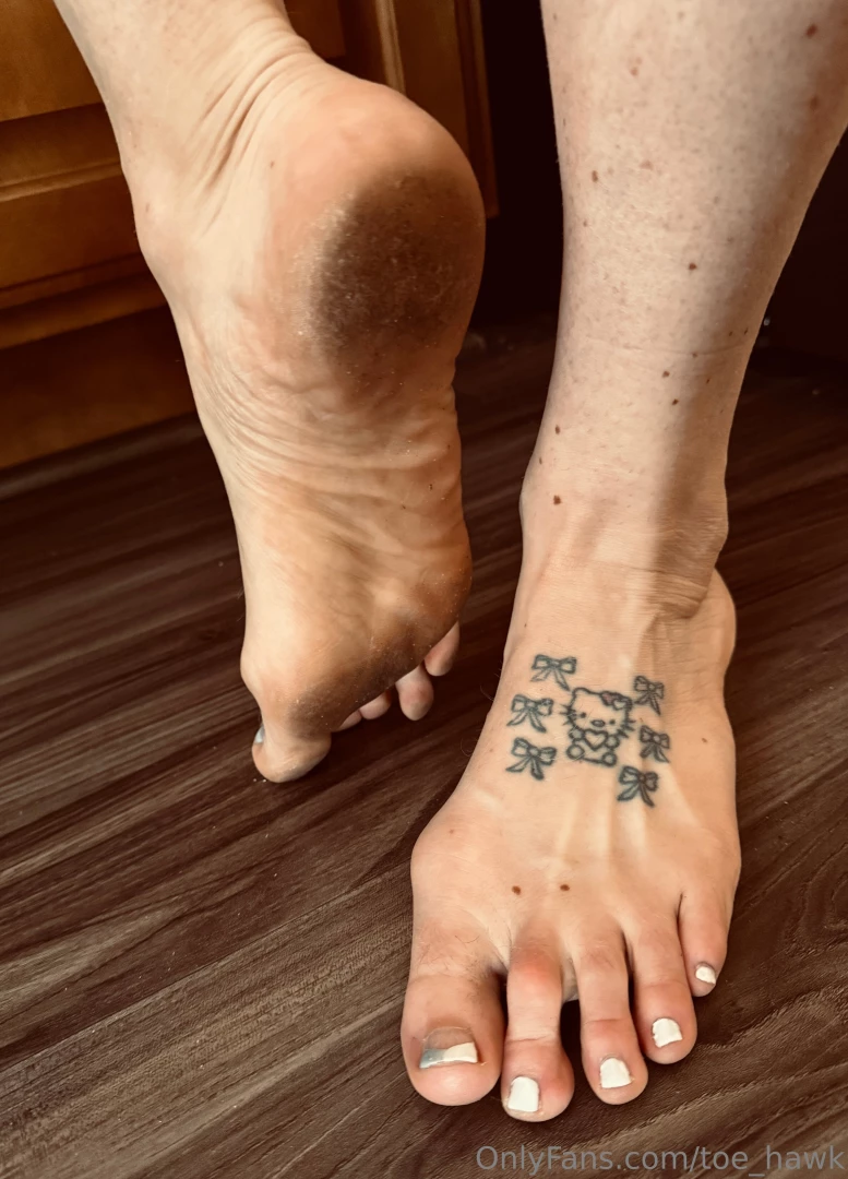 Get down on your knees and clean my feet now 