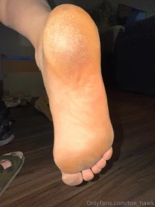 Come worship my dirty well-worn soles