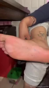 Ever wonder what my feet look like super sweaty they get calloused but part 1