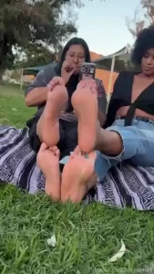 Girls night out bigget feet you ve seen together could you resist part 29