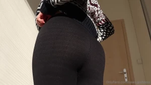 Fishnets ass worship let me calm you with my perfect ass