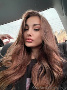 Sitting in the car in the morning the world outside the window slows