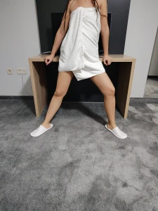 Just finished bath i m ready for fun