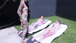 It was so hard to not get horny while giving kit a slippery nuru