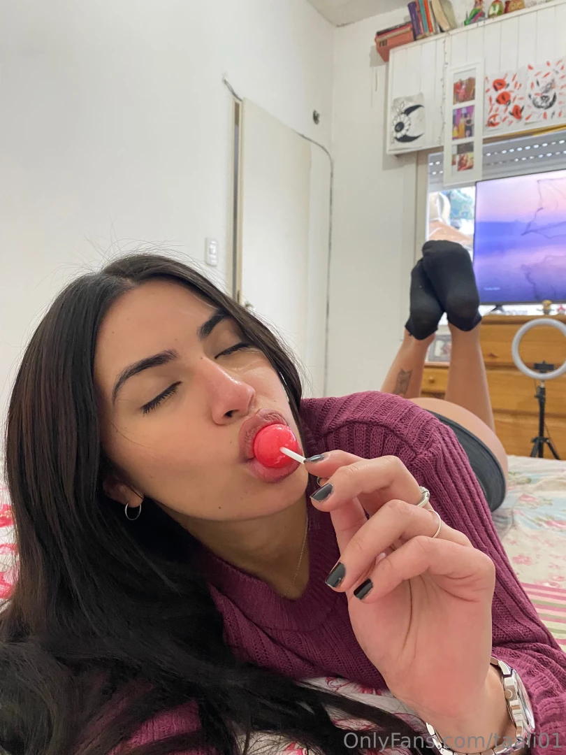 Always stuck to a lollipop 