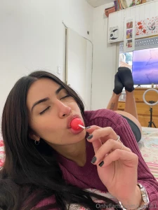 Always stuck to a lollipop