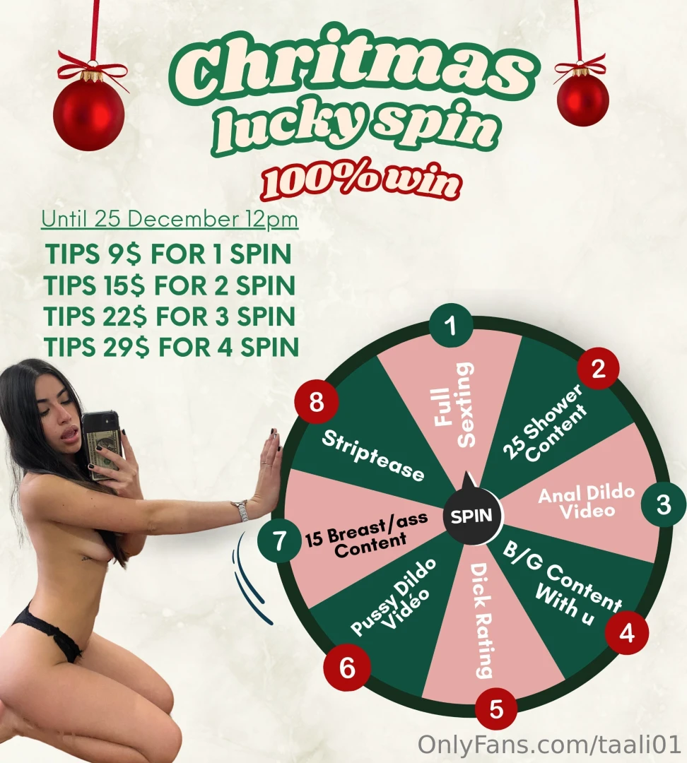 Oh oh oh it s mother christmas and i ve got a big present for you 