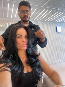 Hair dayyy yes its kinda hard looking good as a woman hair nails face part 1