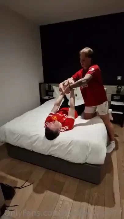 Part 3 3 had to get him on the bed locked up n ready for it 