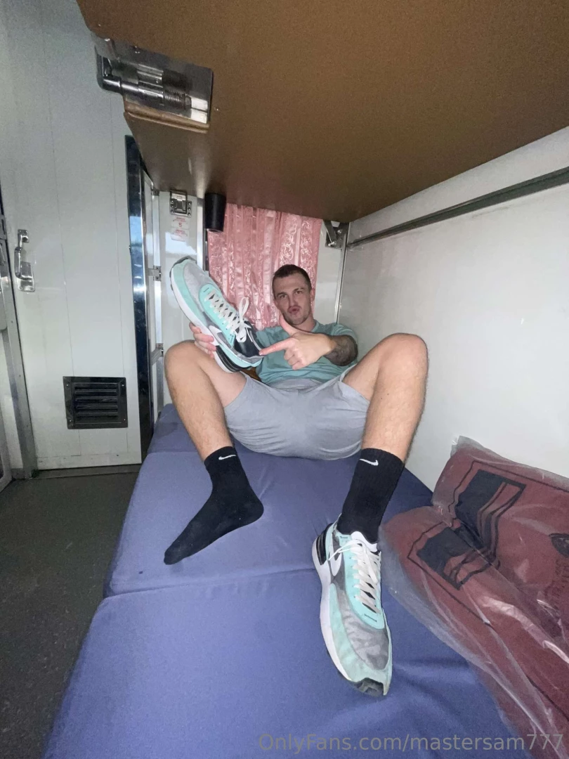 The long train ride got my feet ripe and ready part 2 