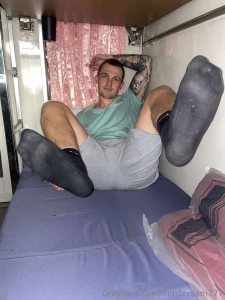 The long train ride got my feet ripe and ready part 3