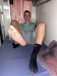 The long train ride got my feet ripe and ready part 5