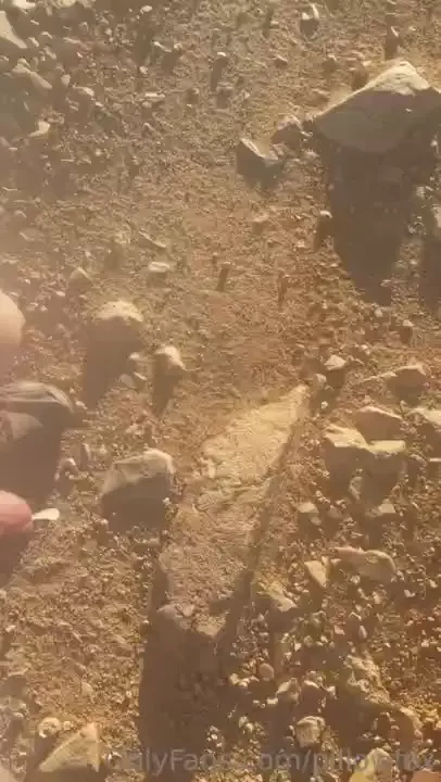 Jerking off and cumming on a local trail it was risky and i really had 