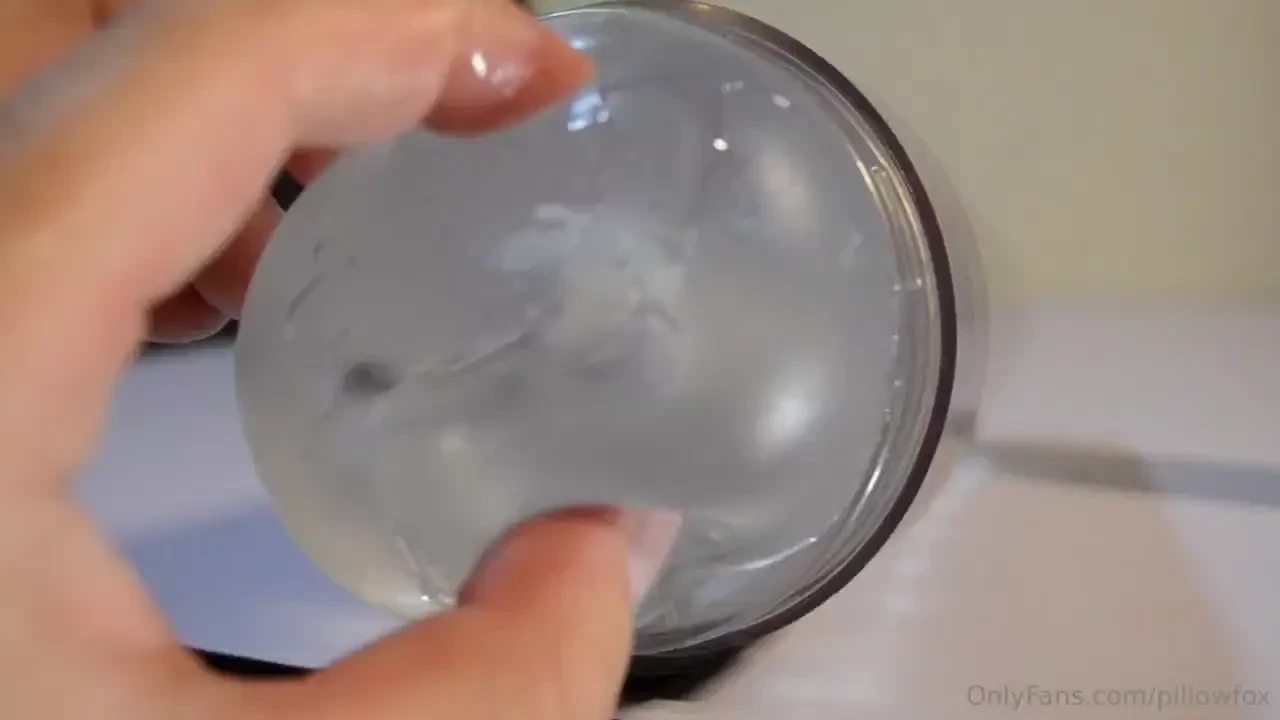 9 min video i fuck a sleeve secured to a table shown from a lot of 