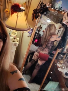 I got a pillow stuck to my dress and had a hell of a time getting it