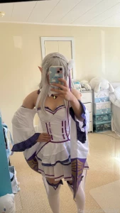 Emilia cosplay photoset part 4