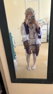 Emilia cosplay photoset part 11