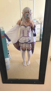 Emilia cosplay photoset part 3