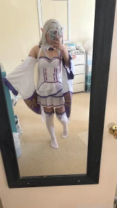 Emilia cosplay photoset part 8