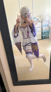 Emilia cosplay photoset part 15
