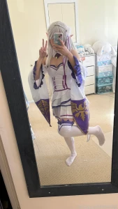 Emilia cosplay photoset part 10