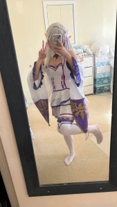 Emilia cosplay photoset part 5