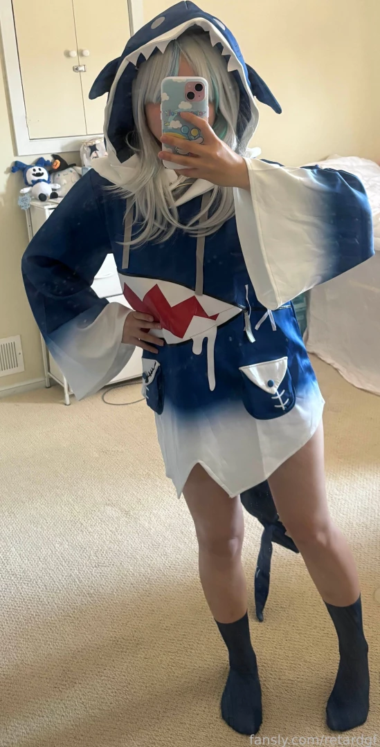 Gawr gura cosplay photoset part 3 