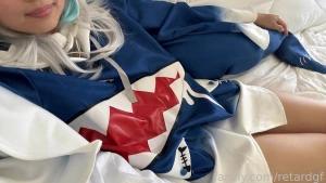 Gawr gura cosplay photoset part 2