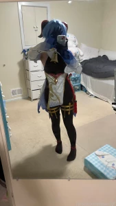 Ganyu cosplay photoset part 16