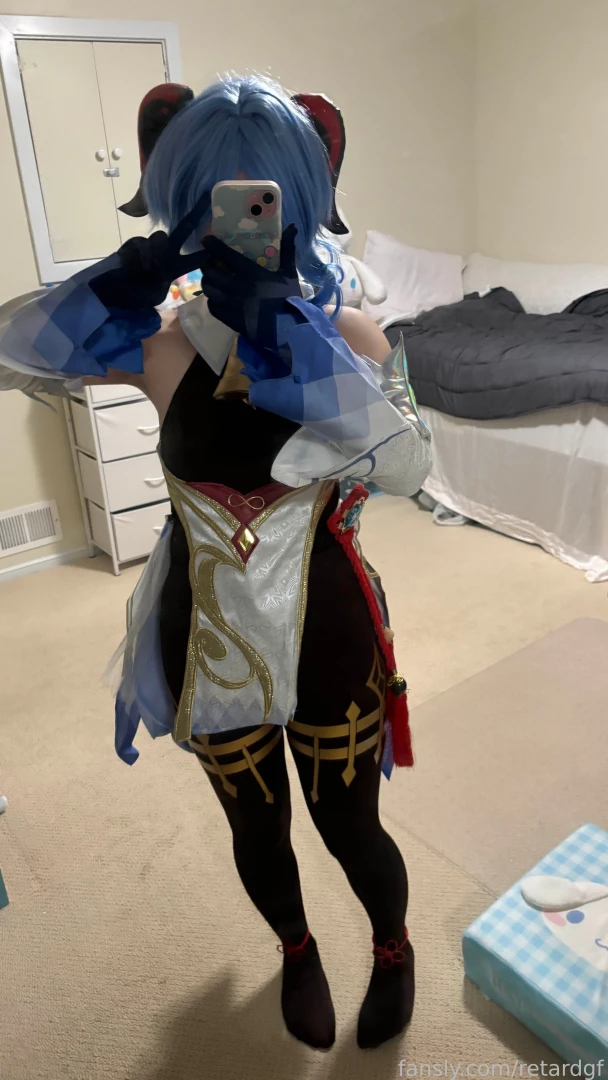 Ganyu cosplay photoset part 11 