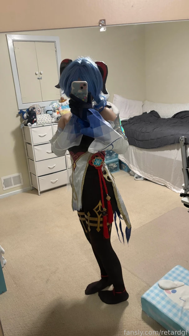 Ganyu cosplay photoset part 7 