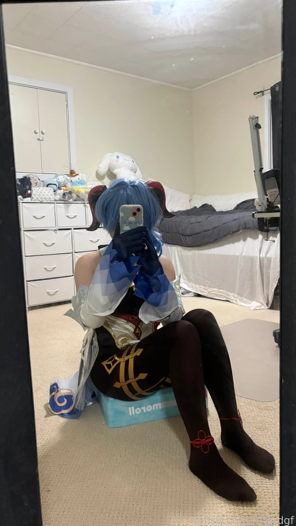 Ganyu cosplay photoset part 4 