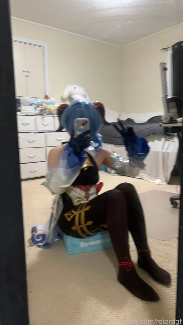 Ganyu cosplay photoset part 6 