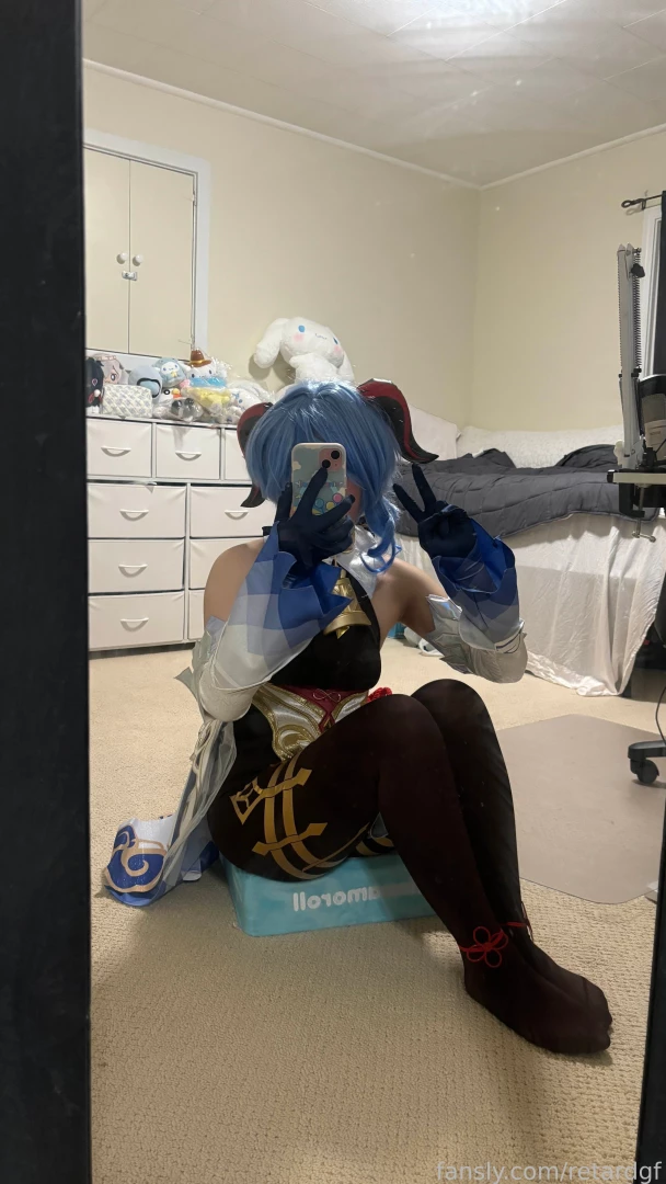 Ganyu cosplay photoset part 5 