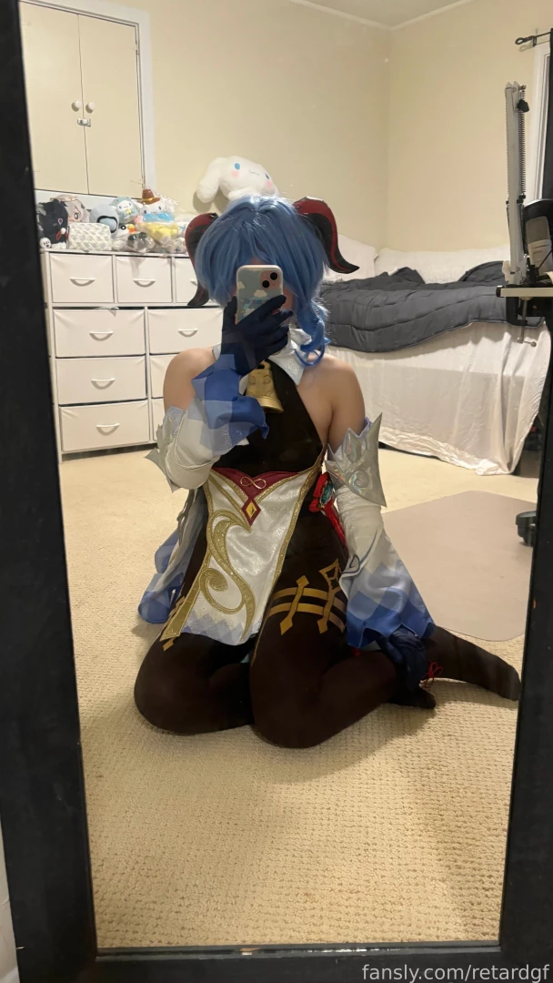 Ganyu cosplay photoset part 8 