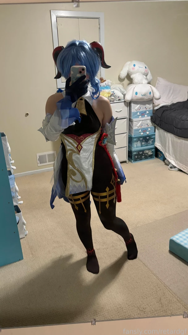 Ganyu cosplay photoset 