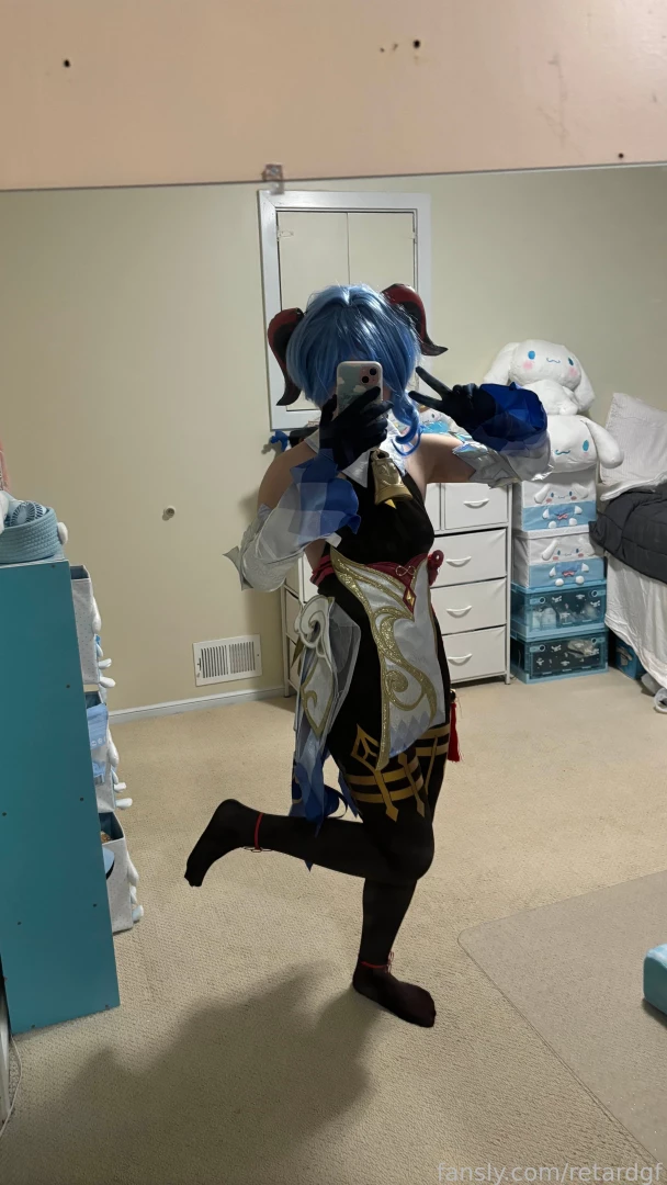 Ganyu cosplay photoset part 10 