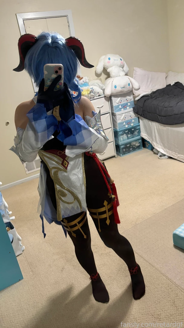 Ganyu cosplay photoset part 9 