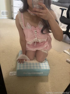 Happy friday every retardgf supporter this is the neko maid lingerie part 14