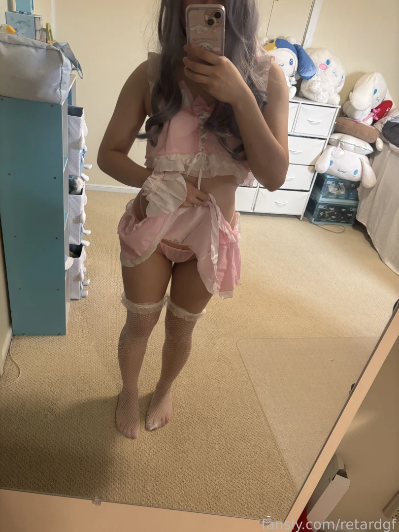 Happy friday every retardgf supporter this is the neko maid lingerie part 18 